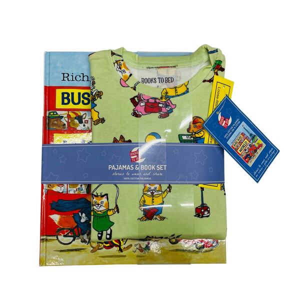 NWT Books to Bed Size 7 Pajama & Book Set - Picture 2 of 4